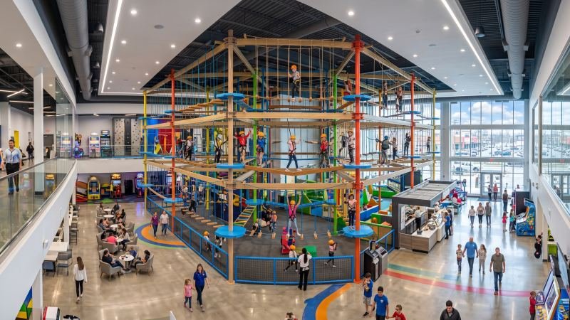 Profitable Commercial Indoor Rope Course