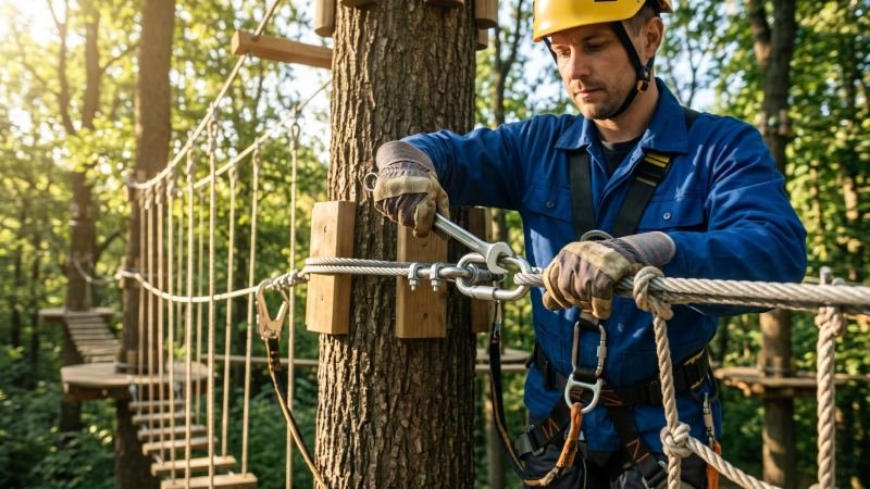 Rope Course Maintenance Inspection