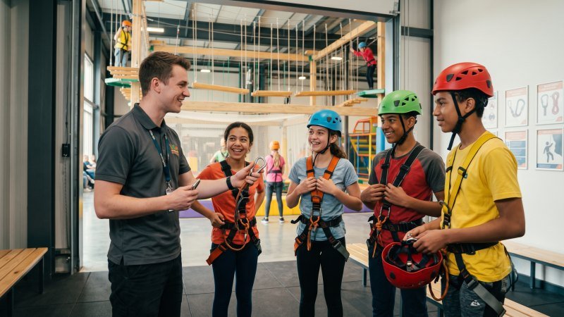 Ropes Course Staff Safety Briefing