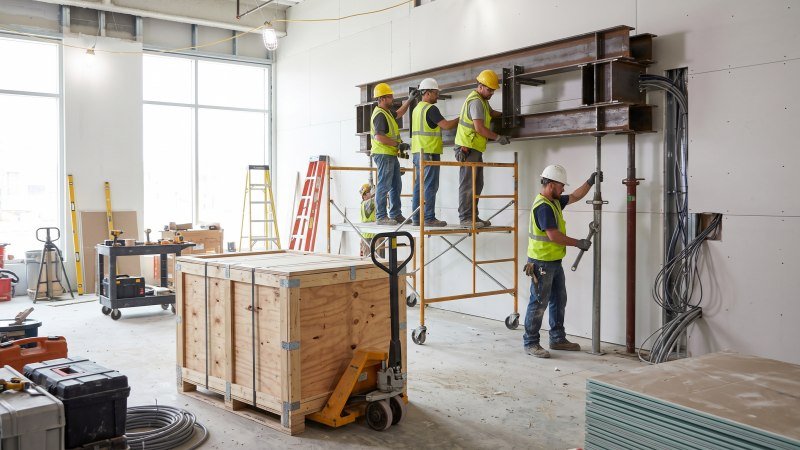 Shipping and Installing Heavy Interactive Equipment