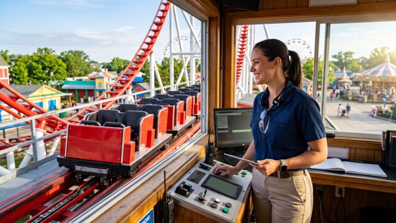 Amusement Park Ride Operator Morning Check