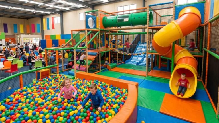 Colorful Commercial Indoor Soft Play Center