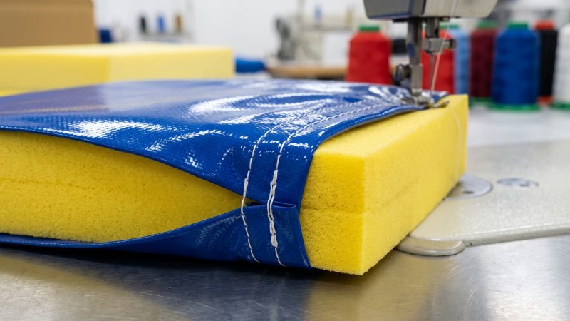 High Density Foam Core and PVC Vinyl Materials