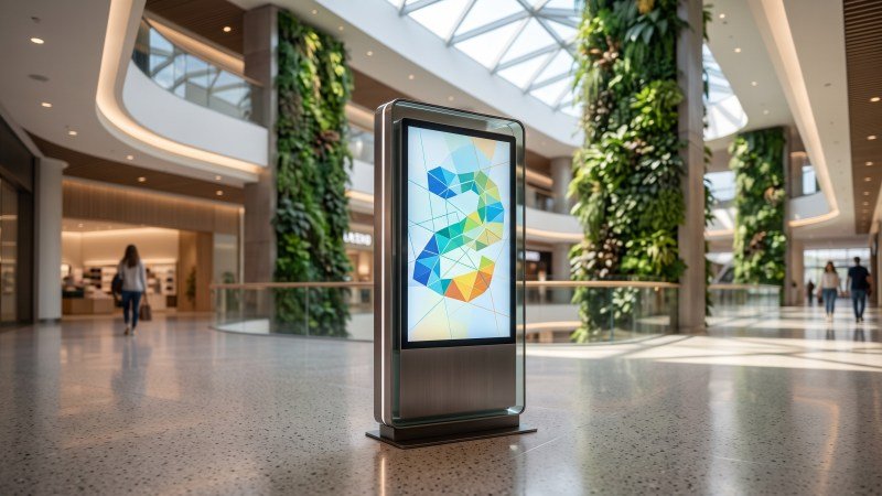 Sustainable Mall Architecture with Smart Digital Wayfinding
