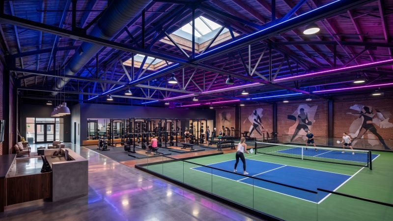 Boutique Fitness Center in Converted Retail Space