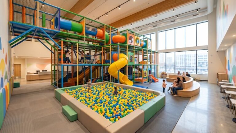 Commercial Kids Indoor Playground Overview