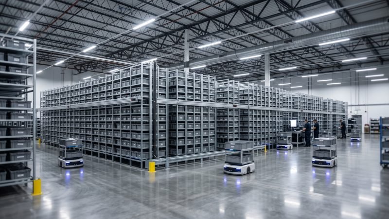 Micro Fulfillment Center Logistics Hub