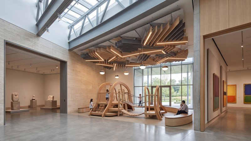 Museum Lobby Transition Play Zone