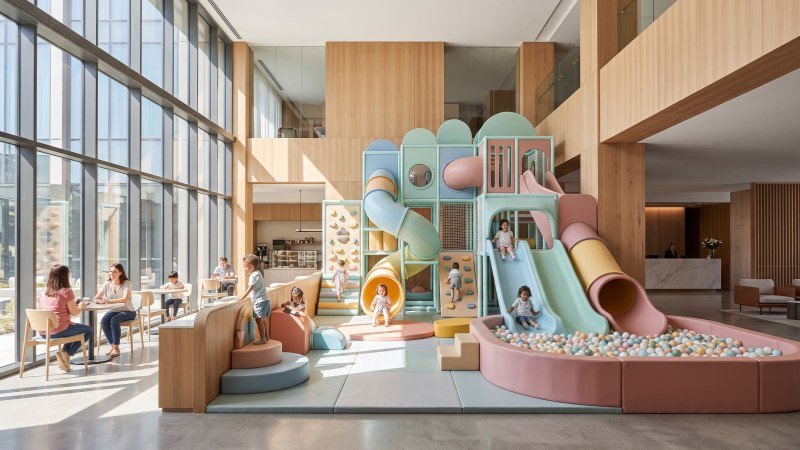 Premium Commercial Indoor Soft Play Area In Hotel