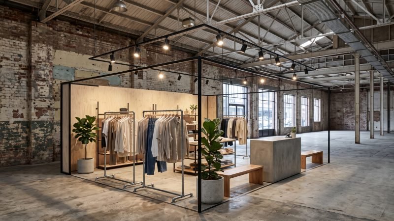 Temporary Pop Up Shop in Vacant Store
