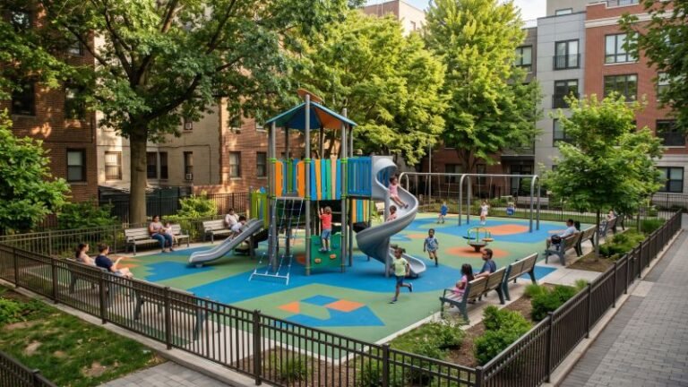 Compact Urban Playground Design