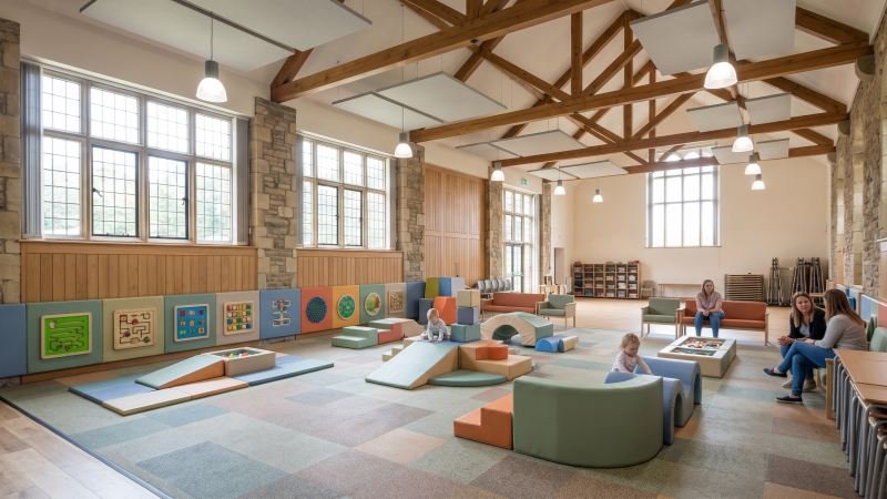 Indoor Church Soft Play Area
