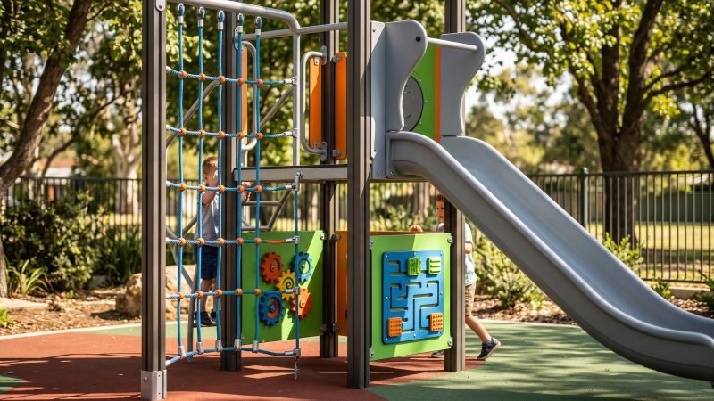 Multi Functional Compact Play Structure