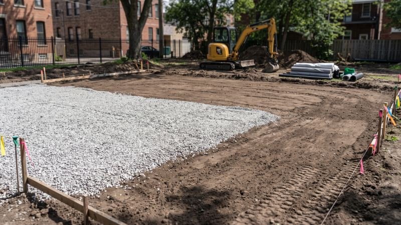 Playground Site Preparation Work
