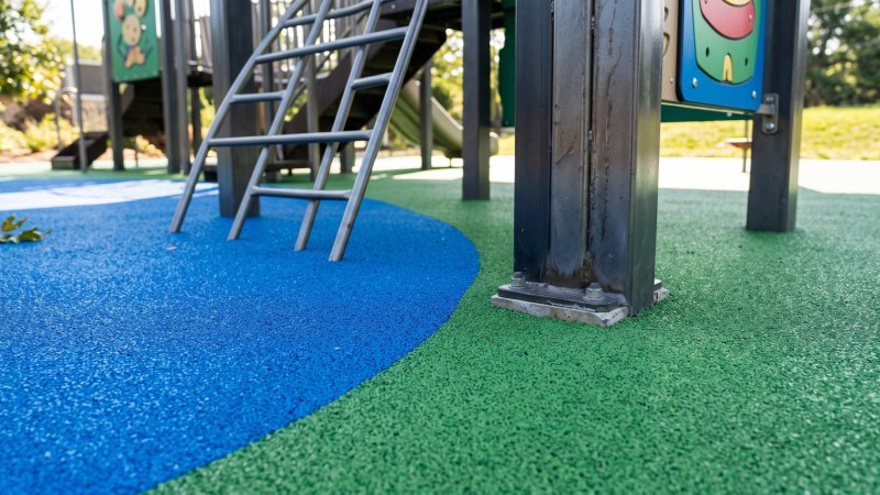 Poured in Place Rubber Surfacing