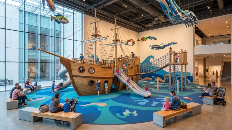 Themed Indoor Playground In Museum Space